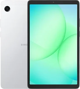 Samsung Galaxy Tab A tablet, front and back view