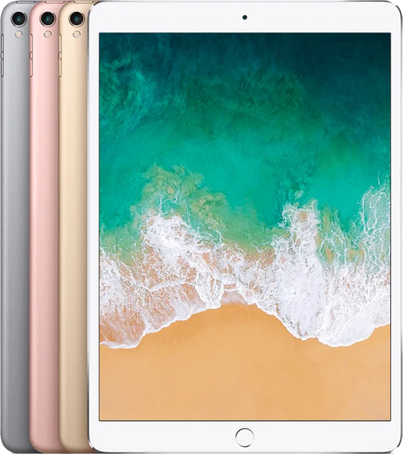 Apple iPad tablets in several colors